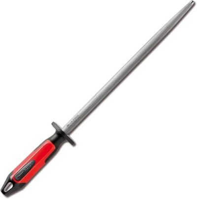 FUSIL ROND 30CM.DICK MANCHE ROUGE/NOIR