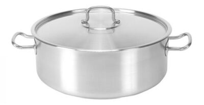 BRAISIERE AVEC COUVERCLE Diam.30cm INOX PUJADAS