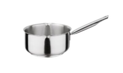 POELON 2 schenktuiten Ø20cm/H7cm roestvrij staal