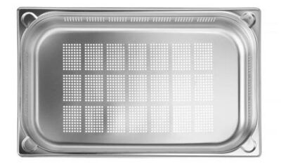 Bac inox GN 1/1 65mm perforé Kitchen Line
