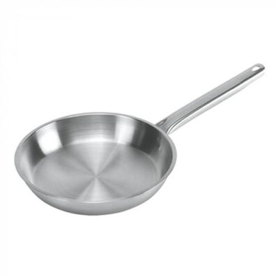 POELE LYONNAISE Diam.20 CM INOX PUJADAS